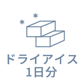 ドライアイス1日分