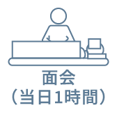 面会(当日1時間)