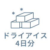 ドライアイス4日分