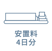安置料4回分